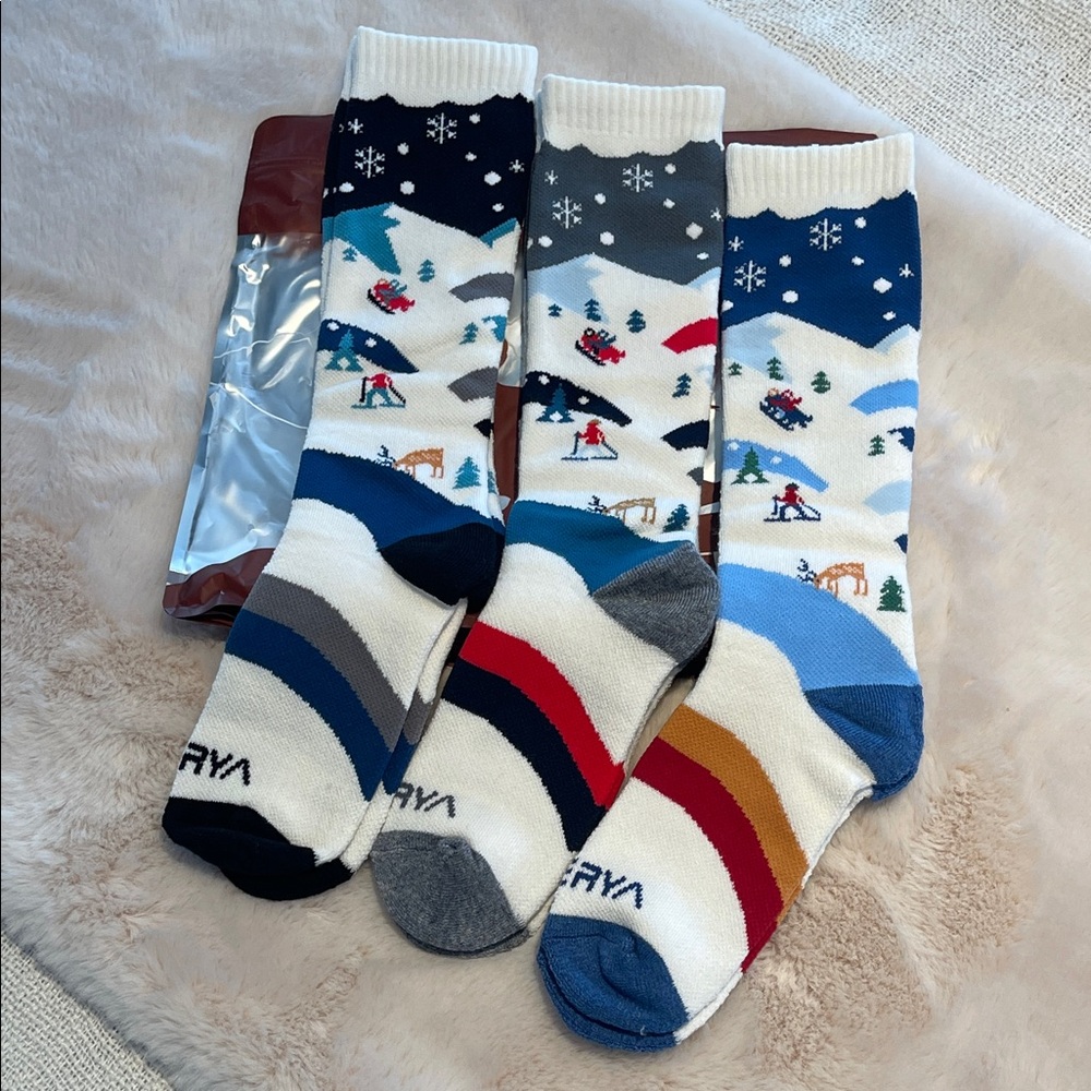Weierya Wool Sky Socks Winter - Multicolor (S)